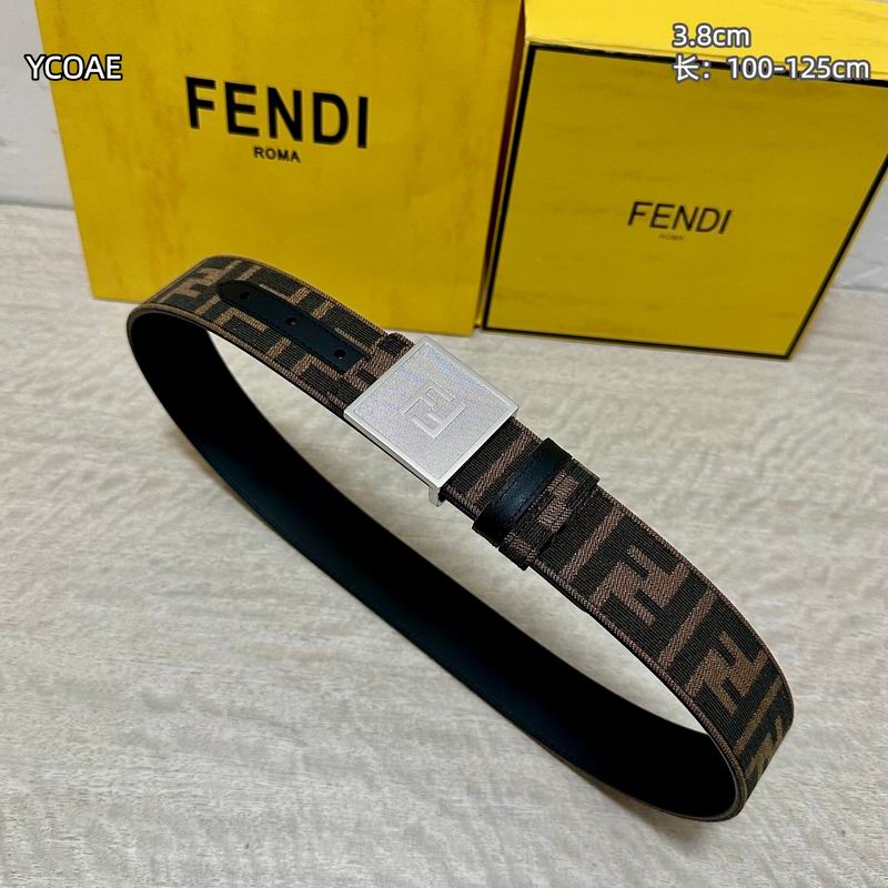 Fendi belt 38mmX100-125cm 8L (6)
