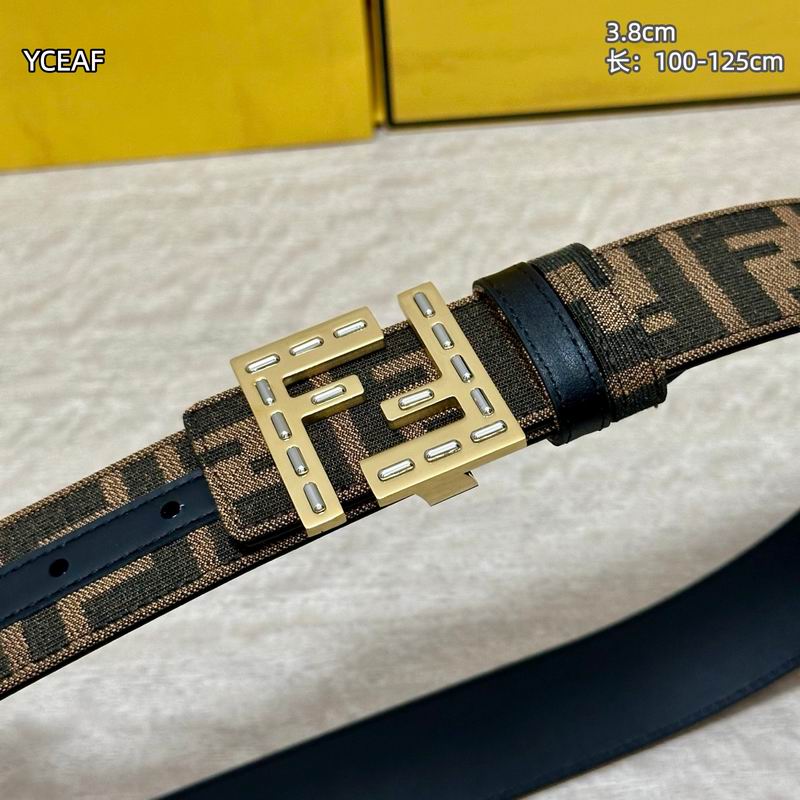 Fendi belt 38mmX100-125cm 8L (6)