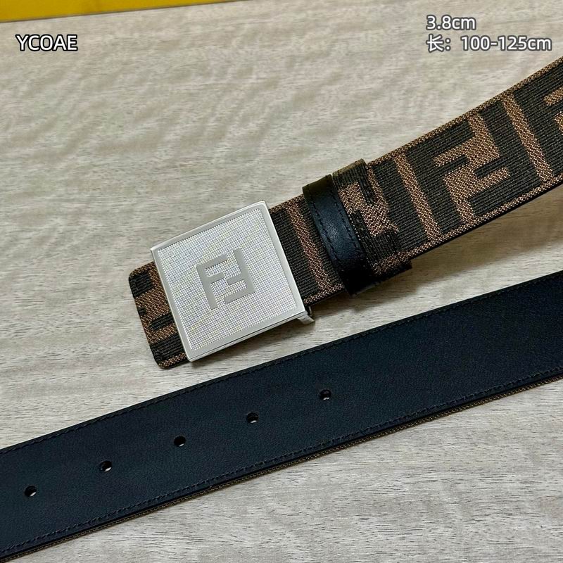 Fendi belt 38mmX100-125cm 8L (8)