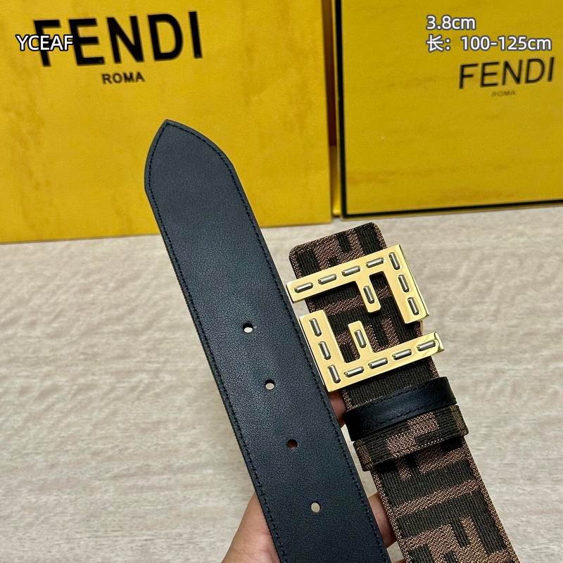 Fendi belt 38mmX100-125cm 8L (8)