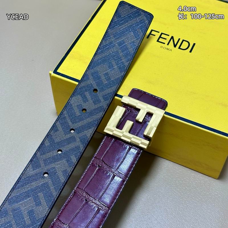 Fendi belt 40mmX100-125cm 8L (4)