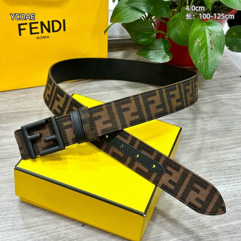 Fendi belt 40mmX100-125cm 8L (56)