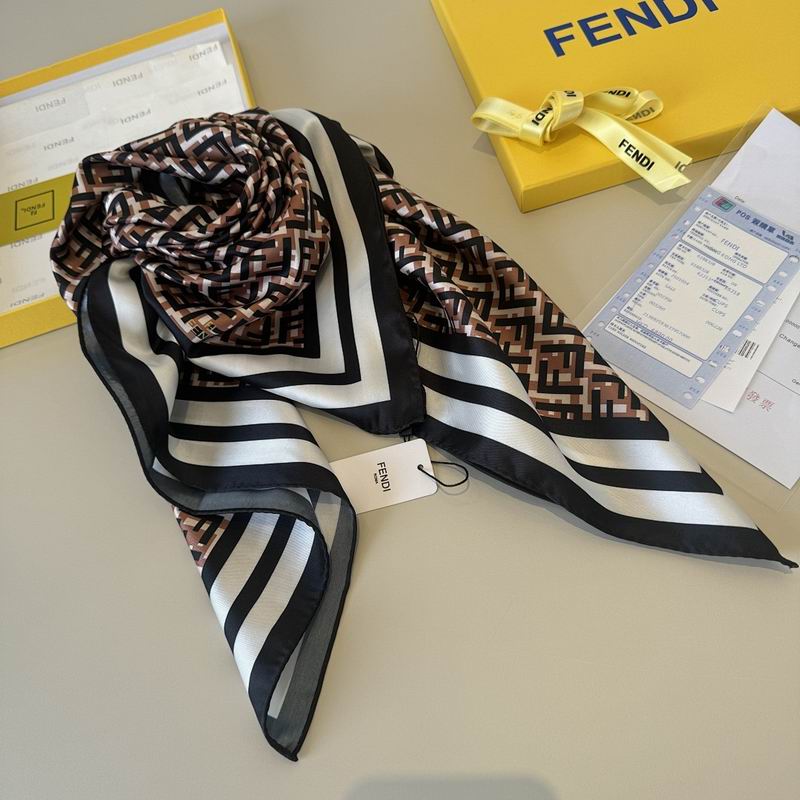 Fendi silk scarf hm (13)