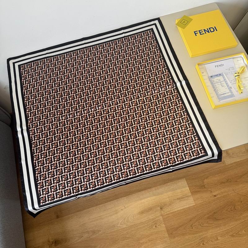 Fendi silk scarf hm (14)