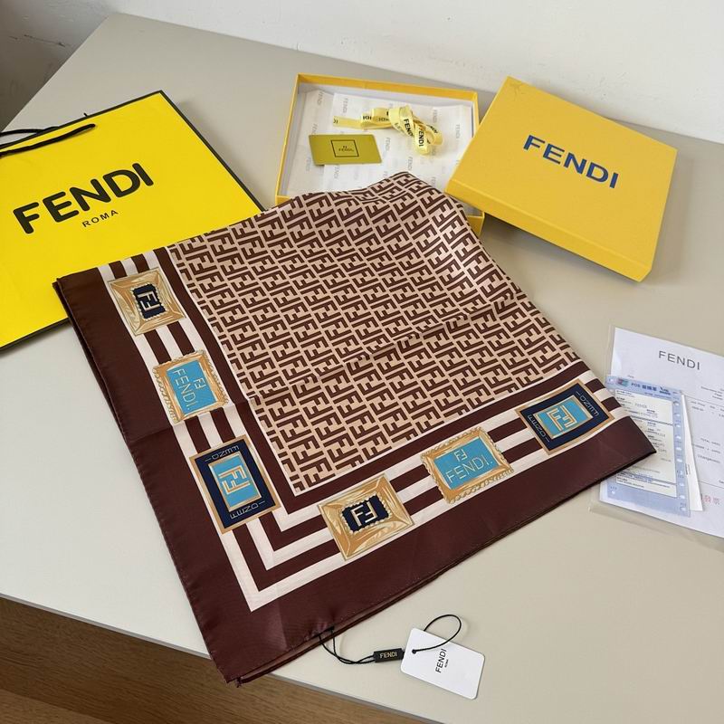 Fendi silk scarf hm (19)
