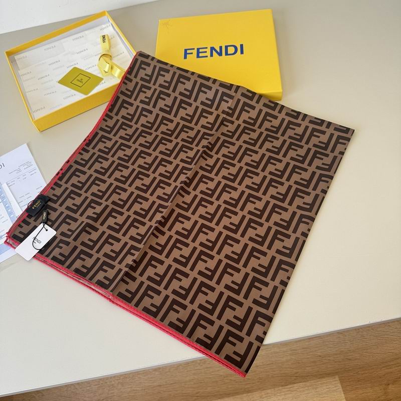 Fendi silk scarf hm (2)