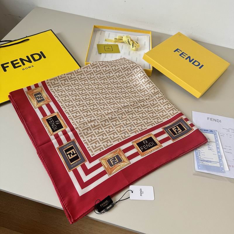 Fendi silk scarf hm (22)