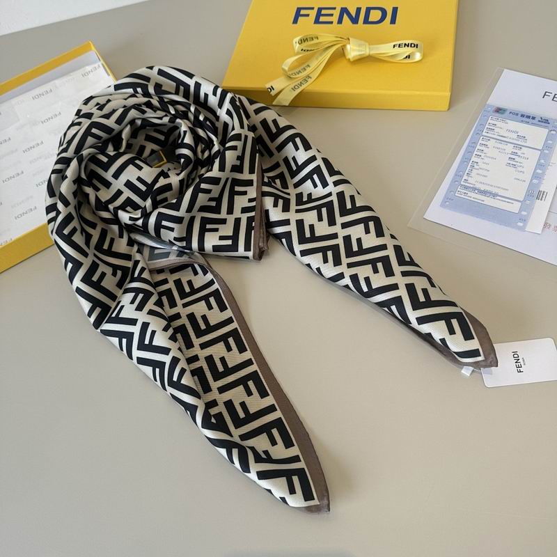 Fendi silk scarf hm (6)