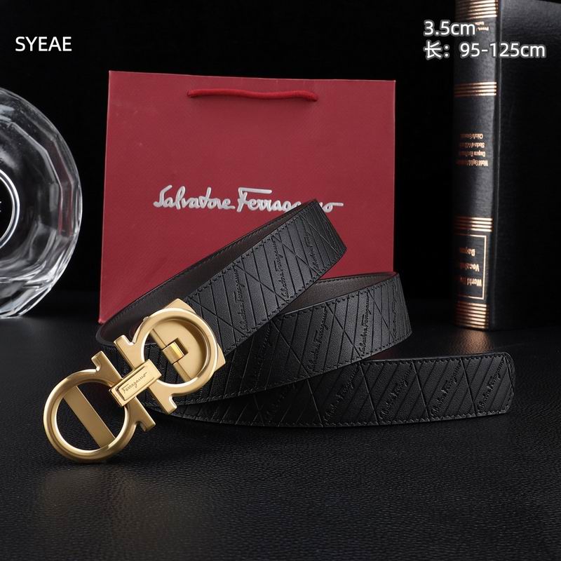 Ferragamo belt自动带 35mmX95-125cm 8L (35)