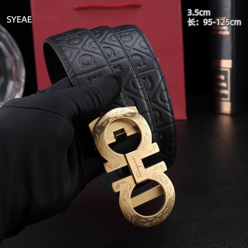 Ferragamo belt自动带 35mmX95-125cm 8L (40)