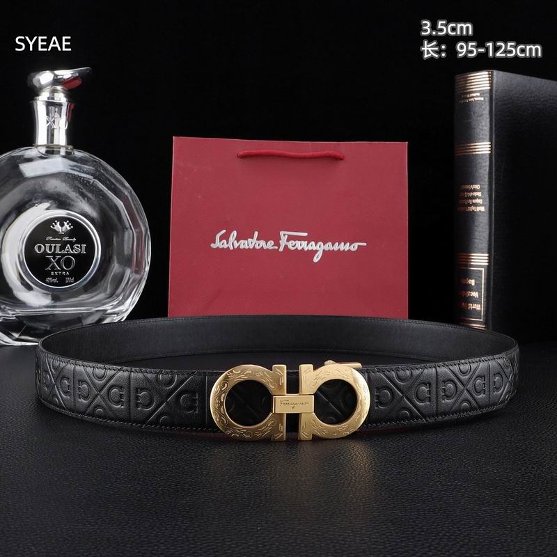 Ferragamo belt自动带 35mmX95-125cm 8L (42)