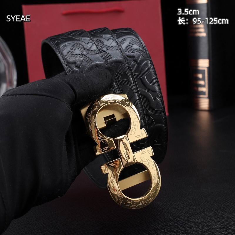 Ferragamo belt自动带 35mmX95-125cm 8L (48)