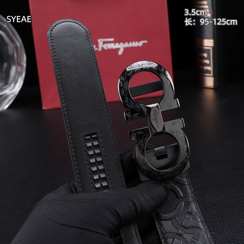 Ferragamo belt自动带 35mmX95-125cm 8L (50)