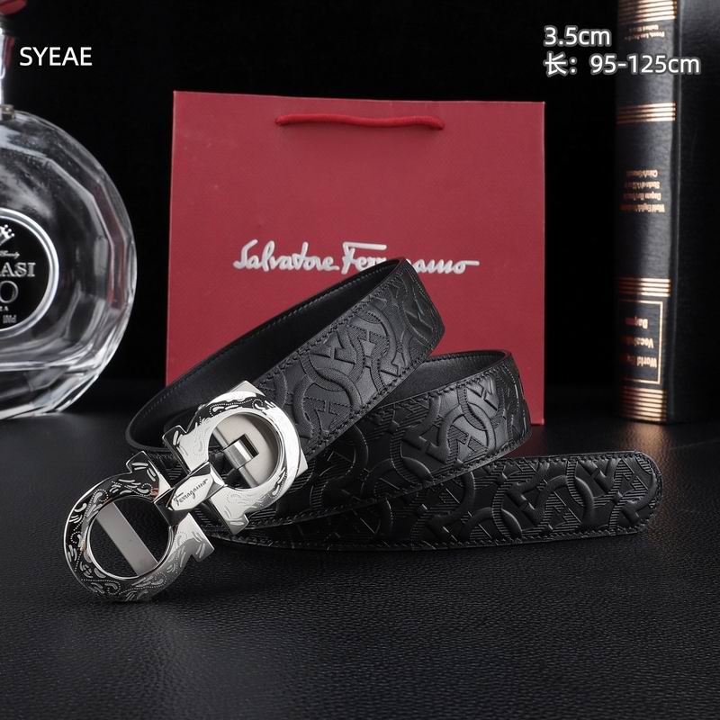 Ferragamo belt自动带 35mmX95-125cm 8L (53)