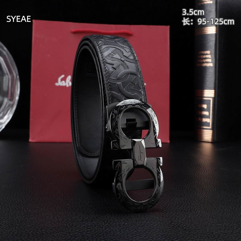 Ferragamo belt自动带 35mmX95-125cm 8L (54)