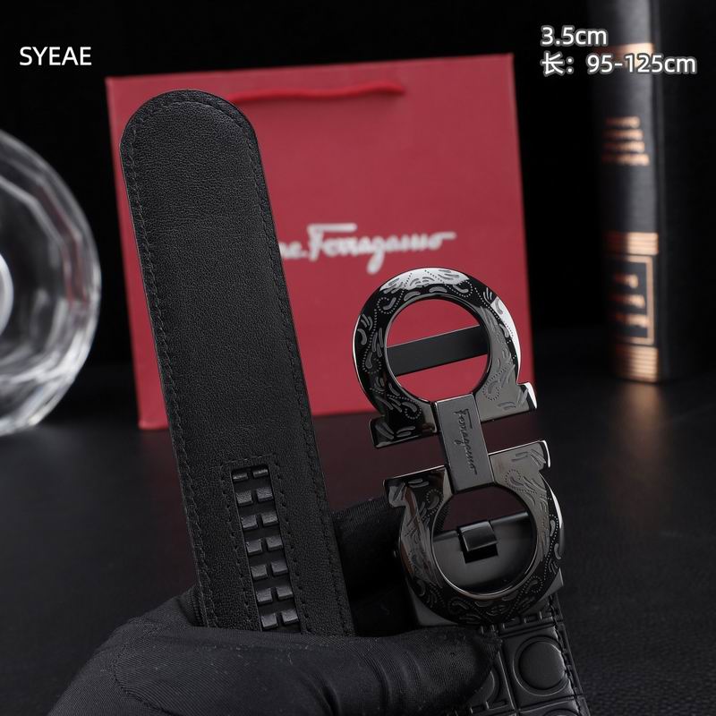 Ferragamo belt自动带 35mmX95-125cm 8L (58)