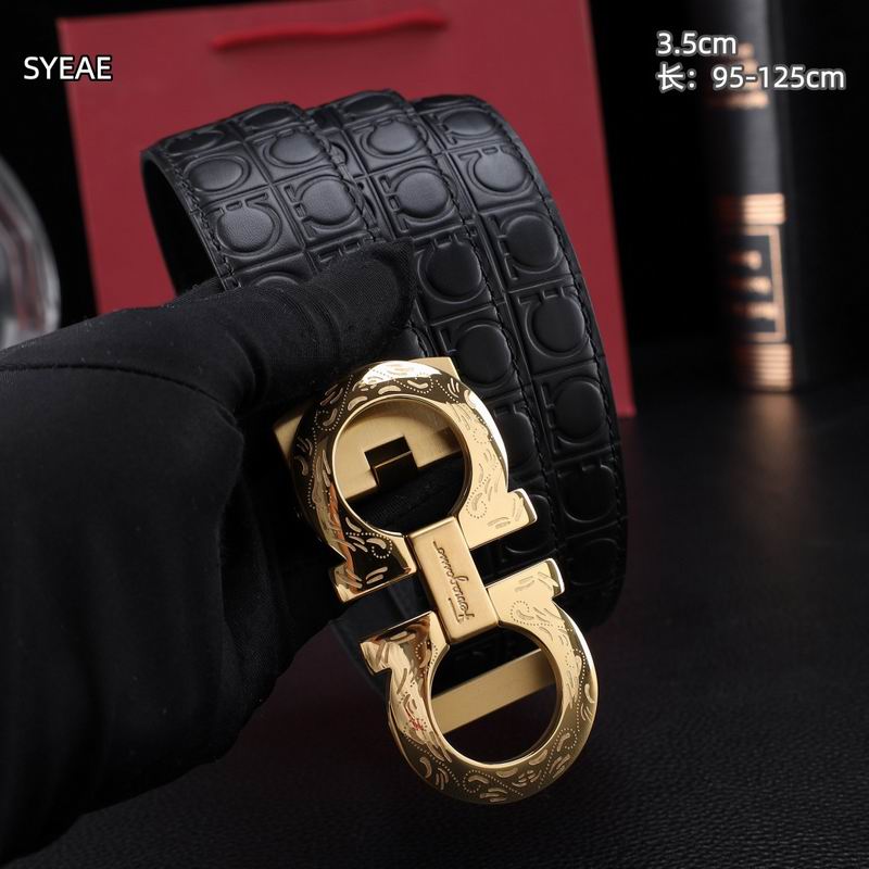 Ferragamo belt自动带 35mmX95-125cm 8L (61)