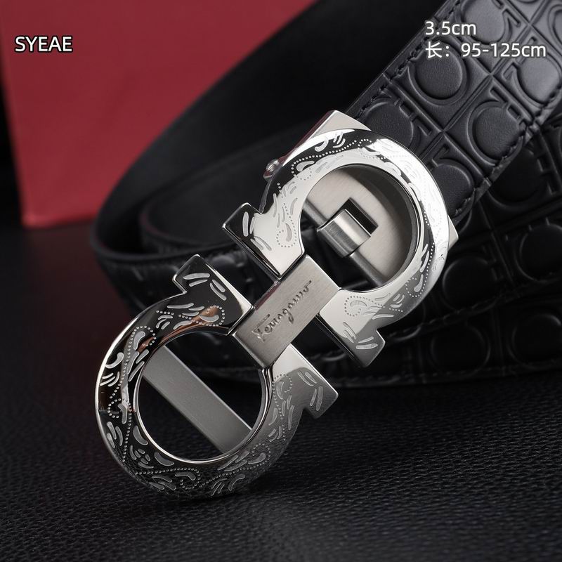 Ferragamo belt自动带 35mmX95-125cm 8L (63)