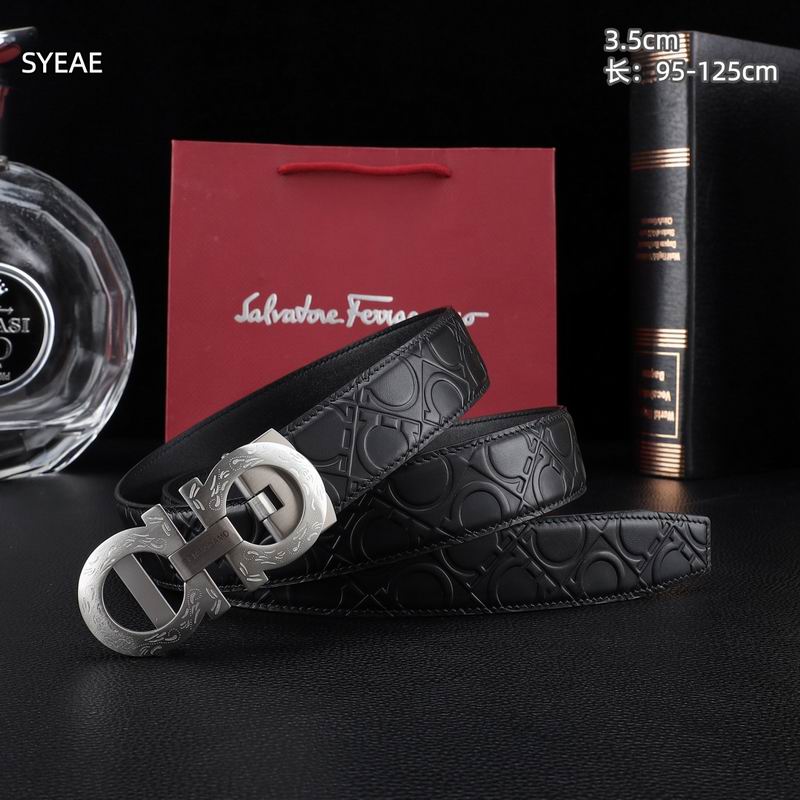 Ferragamo belt自动带 35mmX95-125cm 8L (68)