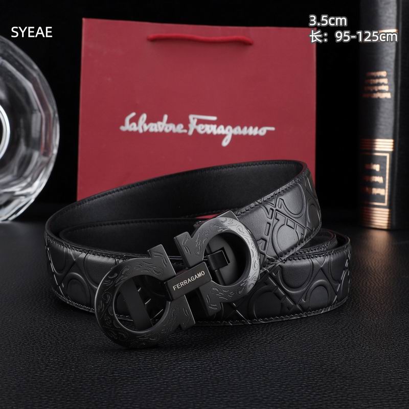 Ferragamo belt自动带 35mmX95-125cm 8L (70)