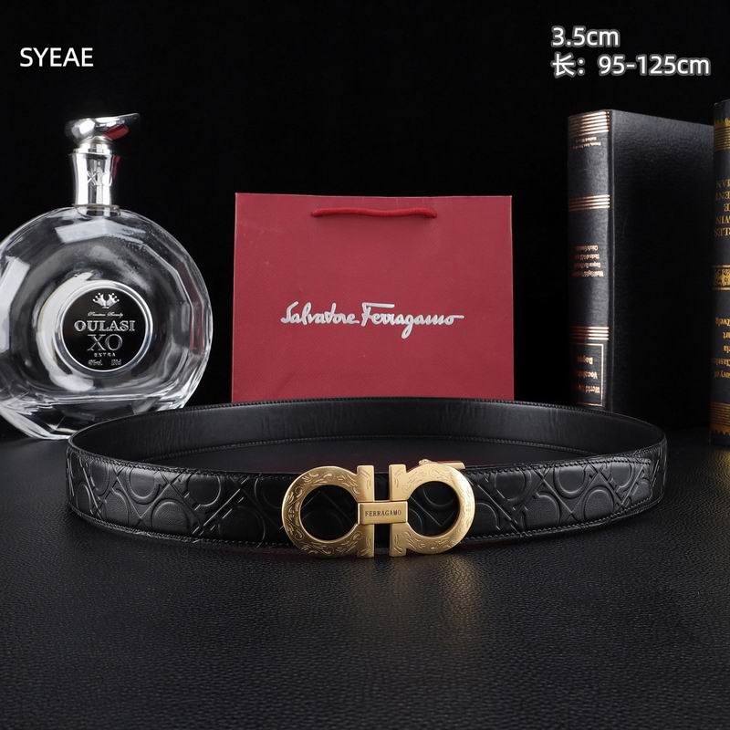 Ferragamo belt自动带 35mmX95-125cm 8L (71)