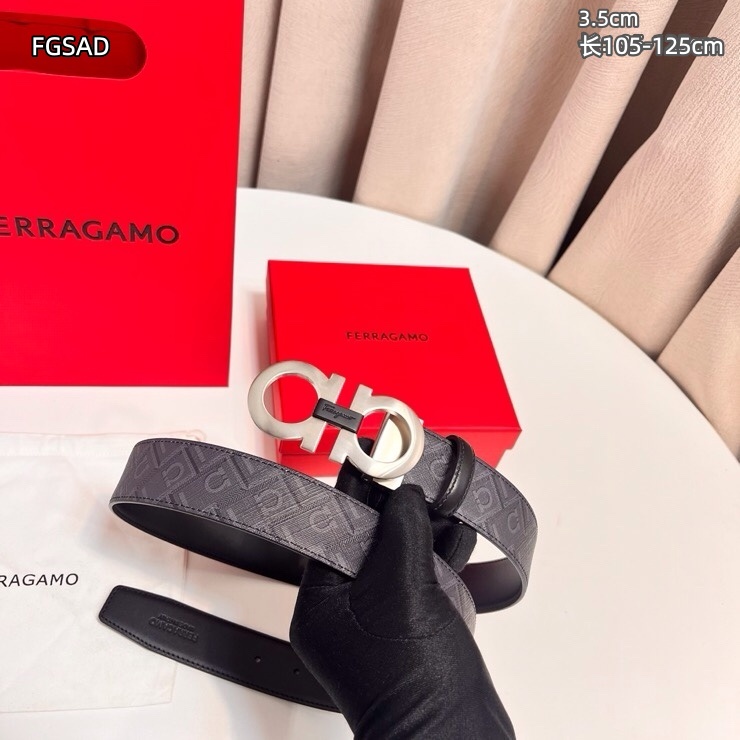 Ferragamo belt 35mmX105-125cm 8L (11)