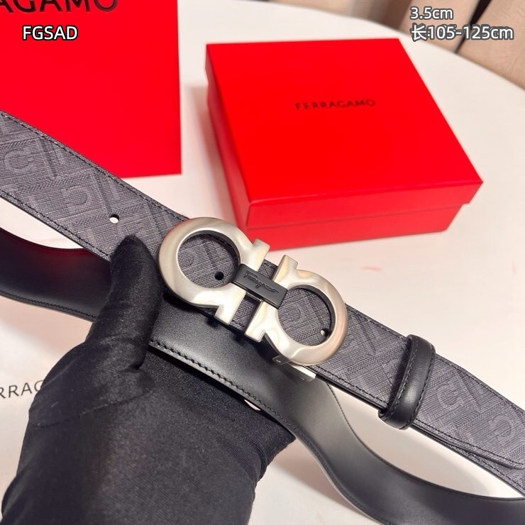 Ferragamo belt 35mmX105-125cm 8L (12)