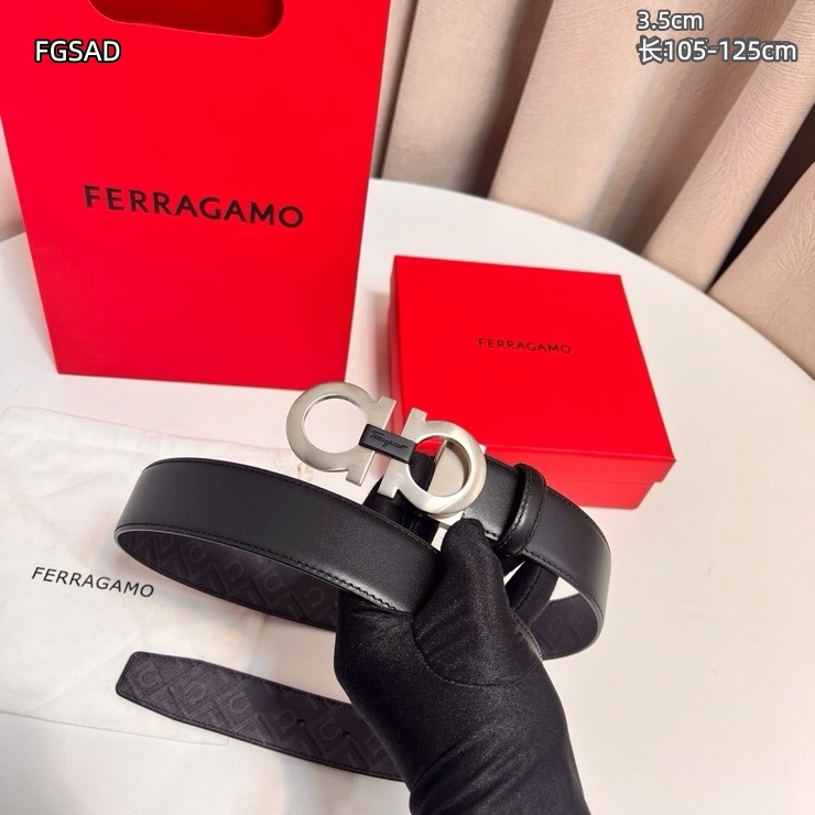 Ferragamo belt 35mmX105-125cm 8L (13)