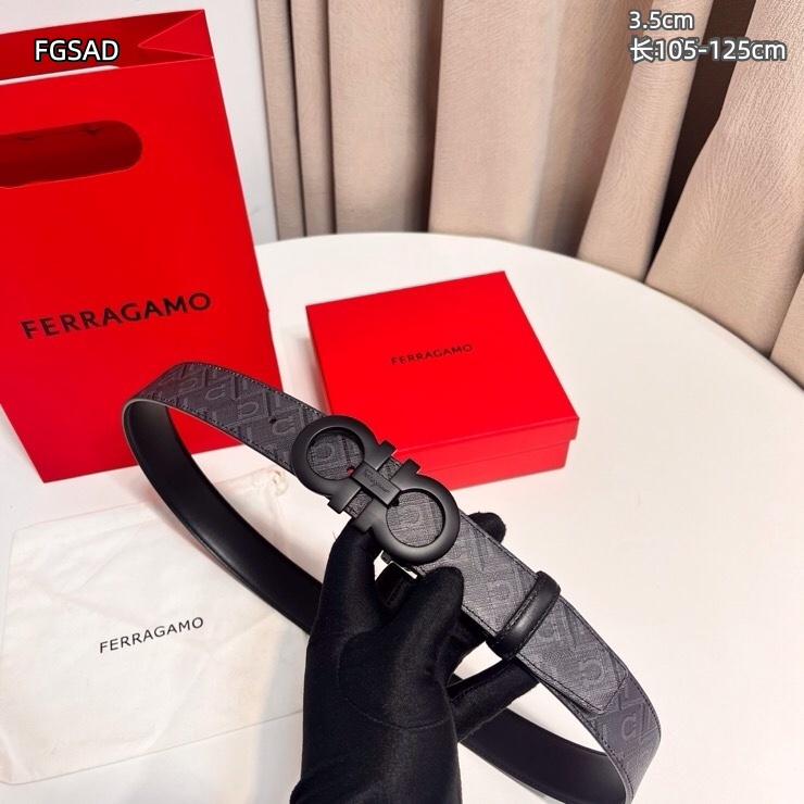 Ferragamo belt 35mmX105-125cm 8L (14)