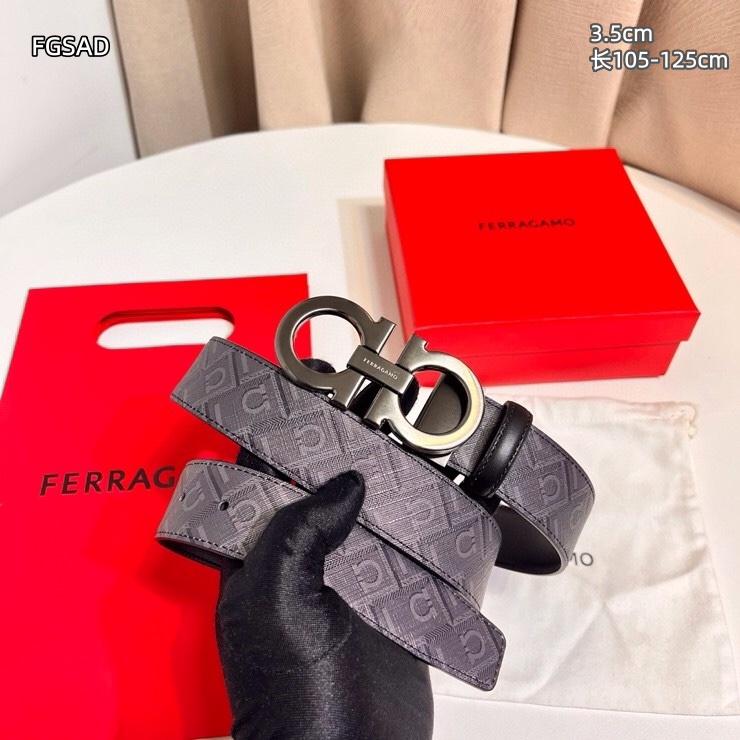 Ferragamo belt 35mmX105-125cm 8L (27)