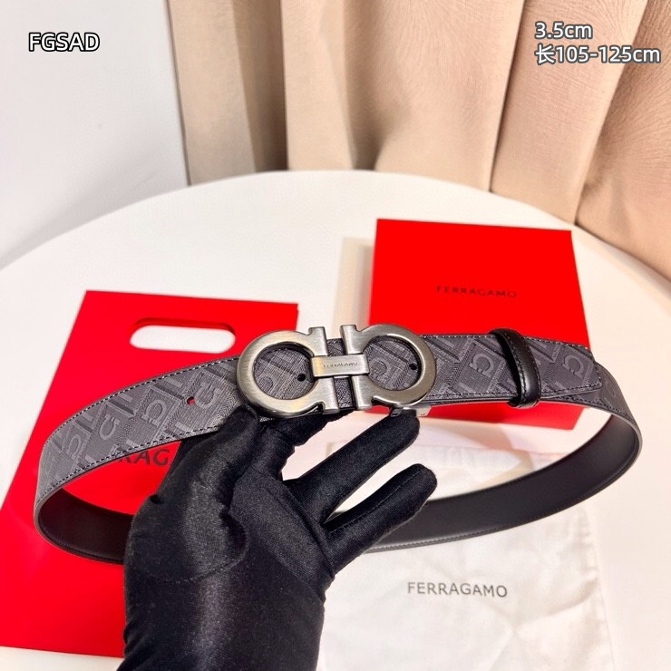 Ferragamo belt 35mmX105-125cm 8L (28)