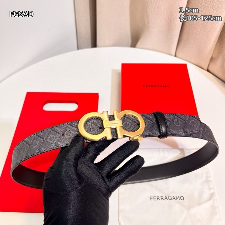 Ferragamo belt 35mmX105-125cm 8L (31)