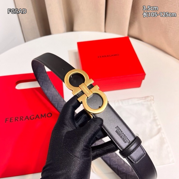 Ferragamo belt 35mmX105-125cm 8L (33)