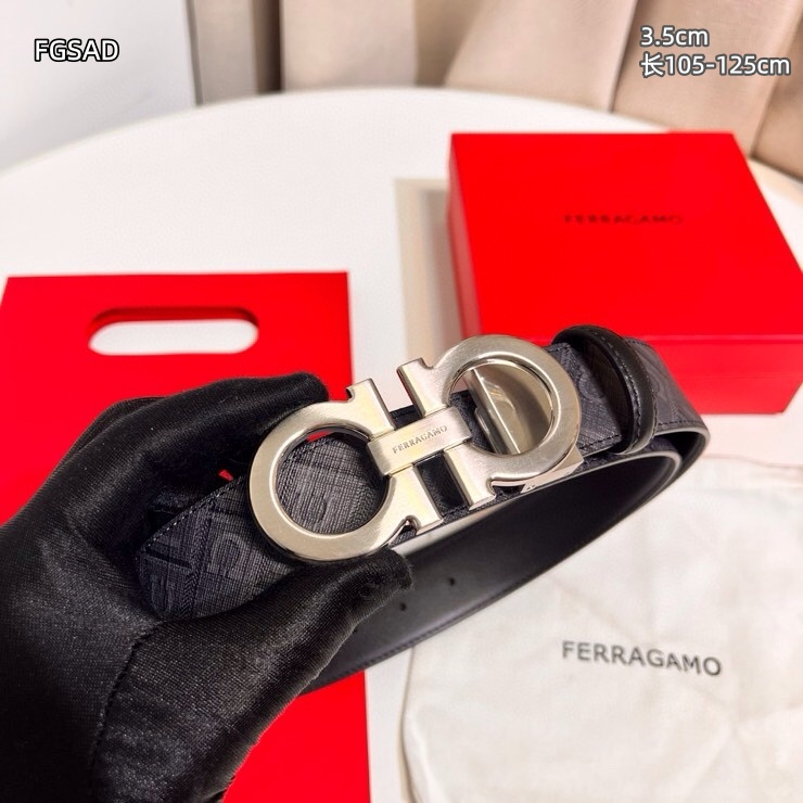 Ferragamo belt 35mmX105-125cm 8L (34)