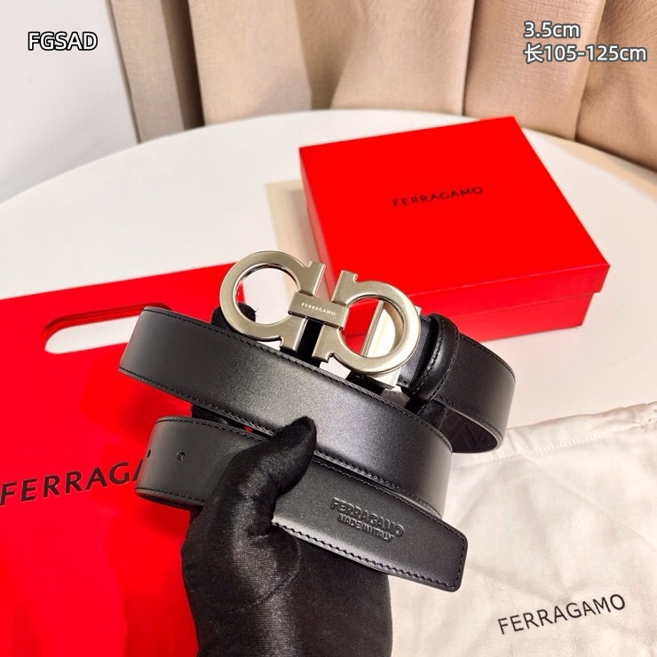 Ferragamo belt 35mmX105-125cm 8L (36)