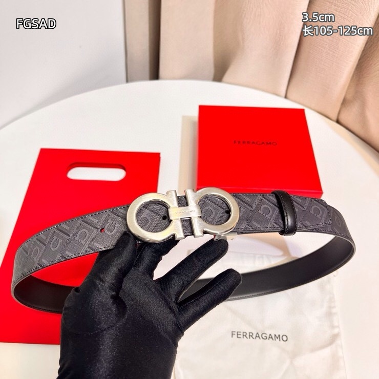 Ferragamo belt 35mmX105-125cm 8L (37)