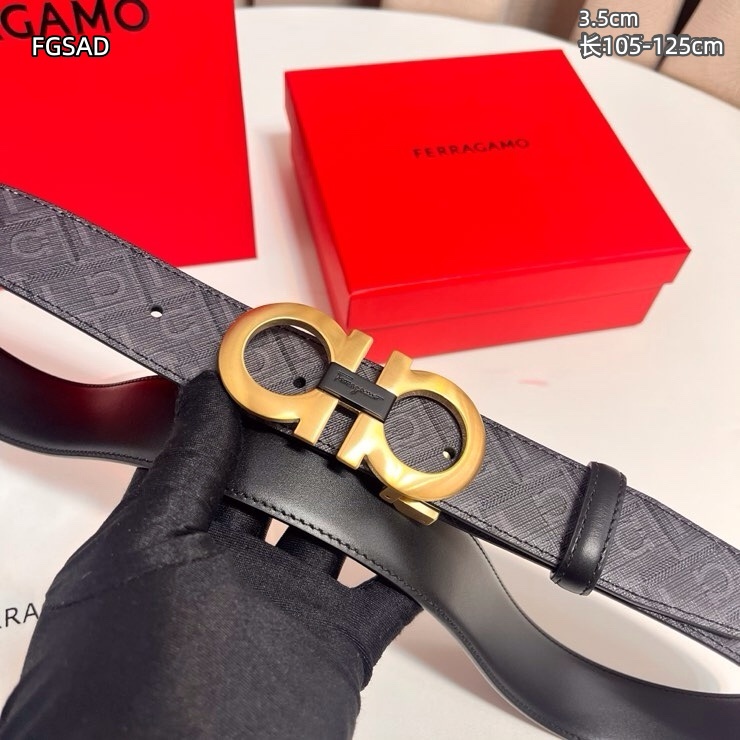 Ferragamo belt 35mmX105-125cm 8L (4)