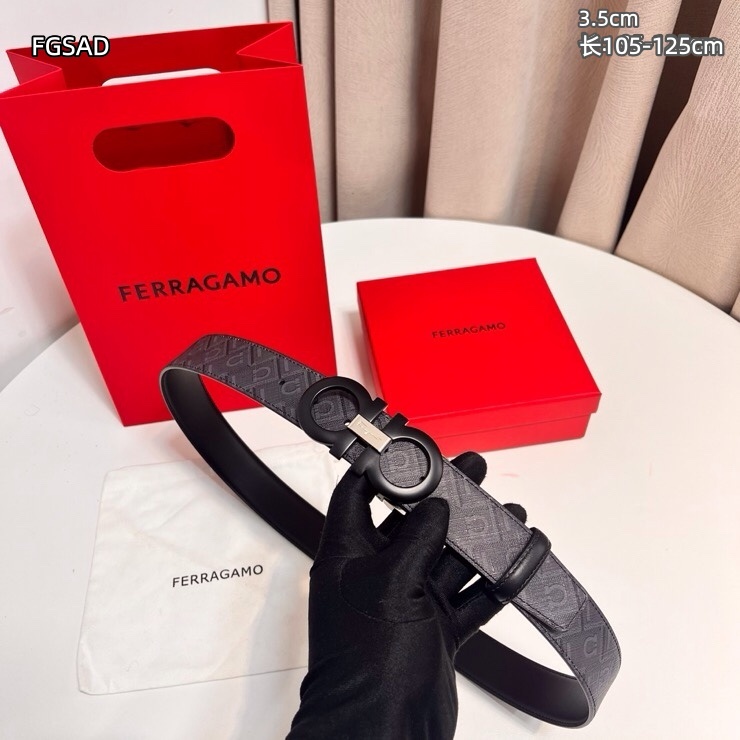 Ferragamo belt 35mmX105-125cm 8L (6)
