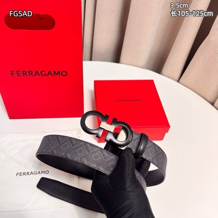 Ferragamo belt 35mmX105-125cm 8L (7)