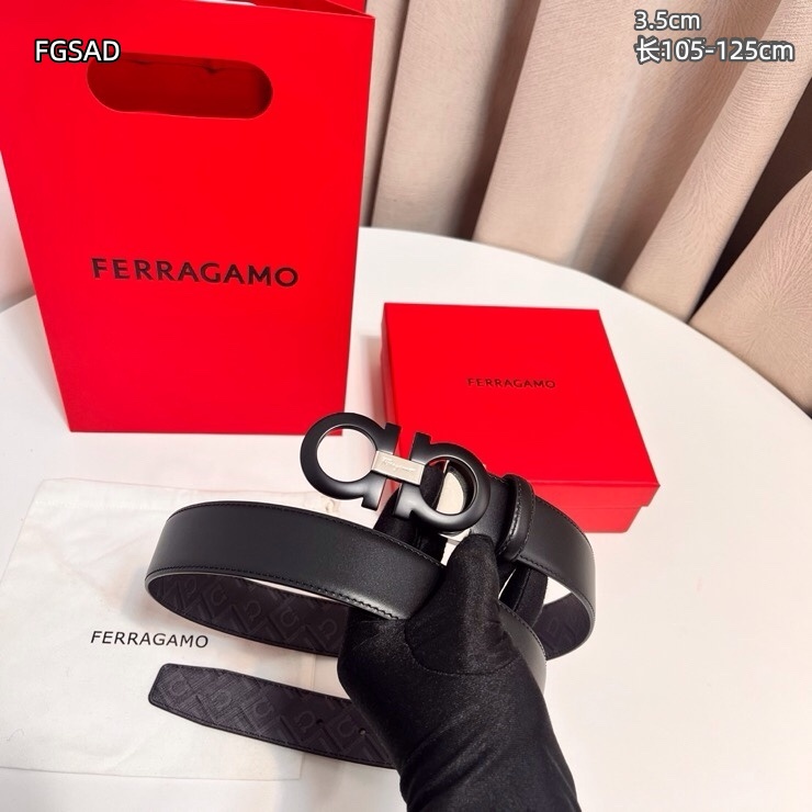 Ferragamo belt 35mmX105-125cm 8L (8)