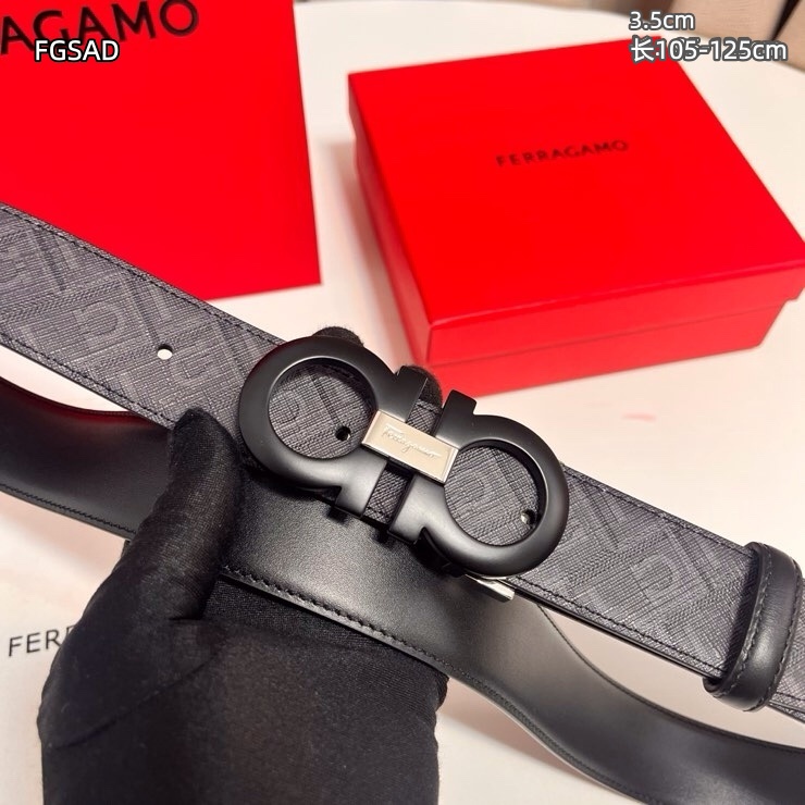 Ferragamo belt 35mmX105-125cm 8L (9)