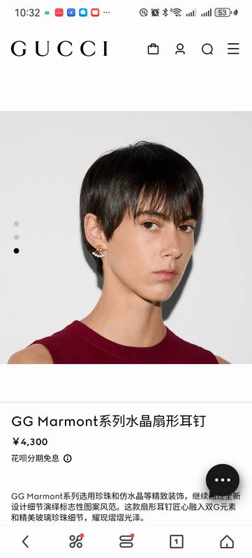 Gucci Earring 03yxs15 (2)