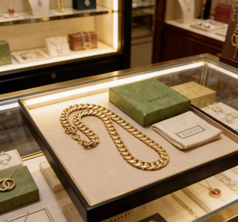 Gucci Necklace  02yxs54 (4)