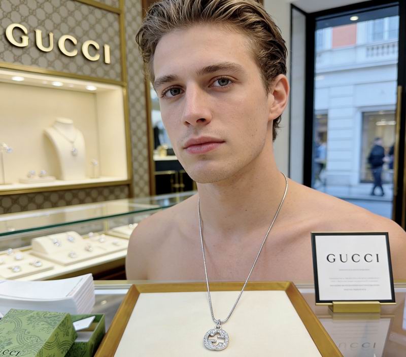 Gucci Necklace  03yxs101 (4)