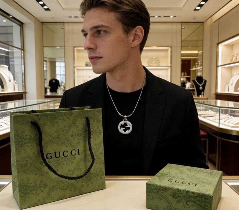 Gucci Necklace  03yxs101 (7)