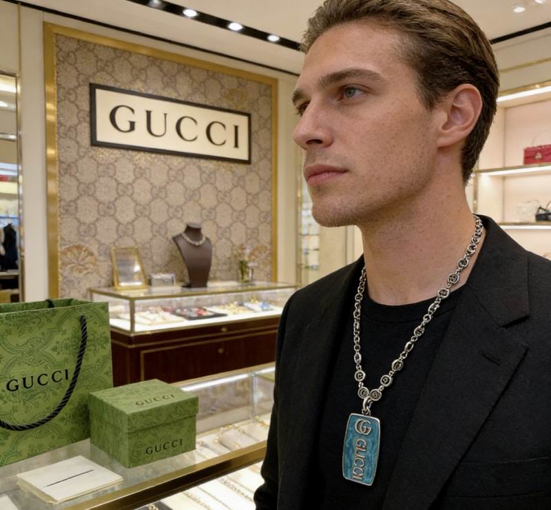 Gucci Necklace  03yxs106 (3)