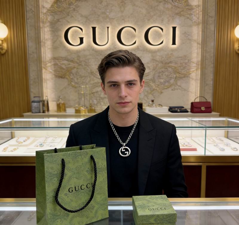 Gucci Necklace  03yxs109 (4)