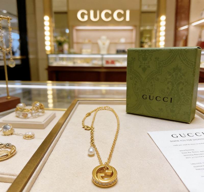 Gucci Necklace  03yxs117 (3)