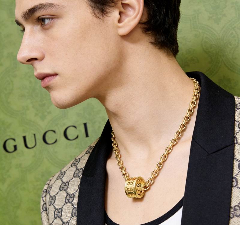 Gucci Necklace  03yxs122 (7)