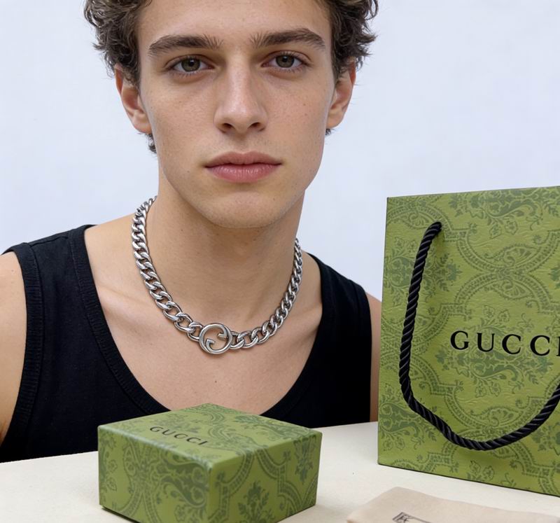 Gucci Necklace  03yxs125 (3)